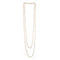 LONG WHITE FRESHWATER PEARL NECKLACE