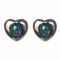 925 Sterling Silver Opal Earrings