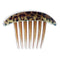 Handmade Large Leopard Hair Comb