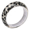 Bold Leopard Print Resin Bangle