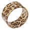 Leopard Print Resin Cuff