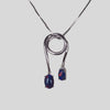 925 Sterling Silver Opal Necklace
