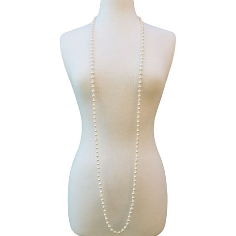 Long Freshwater Pearl Necklace 