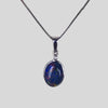 925 Sterling Silver Opal Necklace