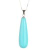 Turquoise Blue Shell Pearl Pendant