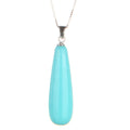 Turquoise Blue Shell Pearl Pendant