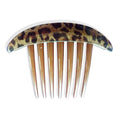 Handmade Large Leopard Hair Comb