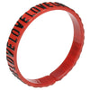 Red Resin Love Bangle