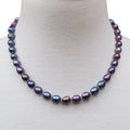 BLACK FRESHWATER PEARL NECKLACE